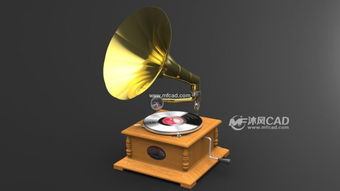 废品制作留声机图片，手工留声机